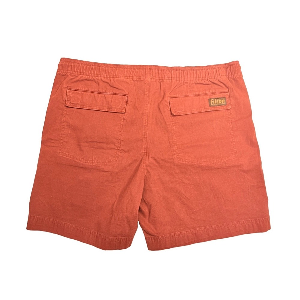 Filson Dry Falls Shorts Men's Large Sequoia Cotton Stretch NWT
